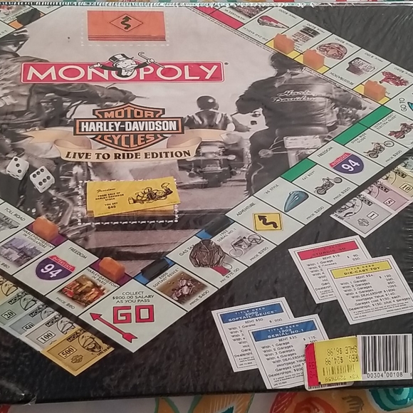 Collectable Monopoly Harley-Davidson Live to Ride 2000 - Picture 4 of 5